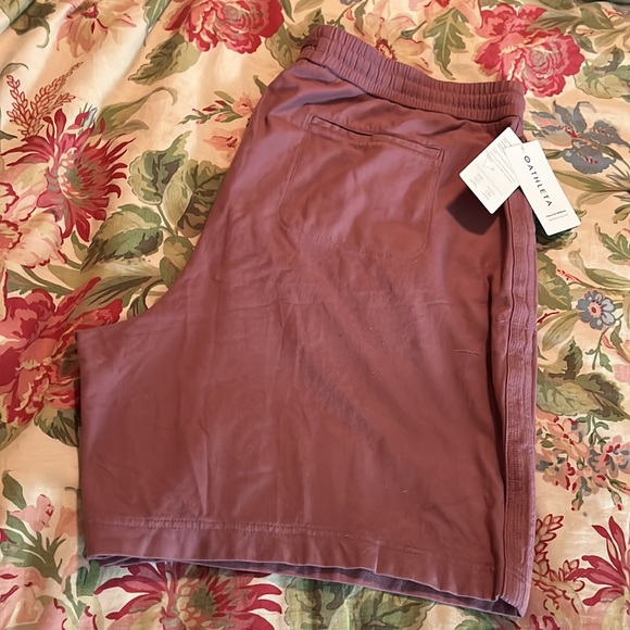 ATHLETA Size 3X Parallon Bermuda Dusty-Rose-Pink Mid-Rise Stretch Cozy $79 NEW - Picture 9 of 16